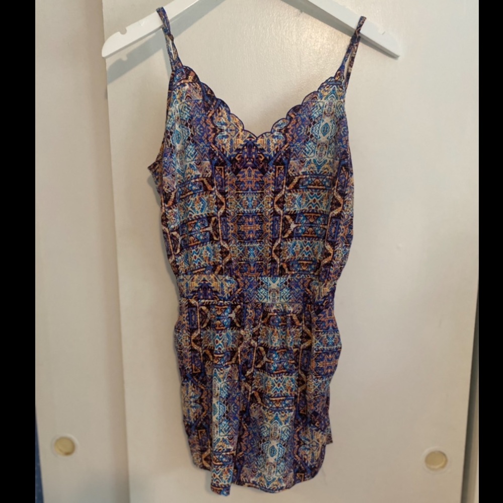 Women’s tribal pattern romper!
